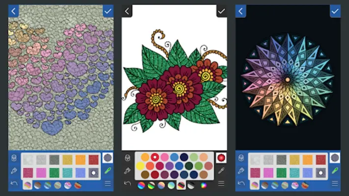 Coloring Mandalas android App screenshot 11