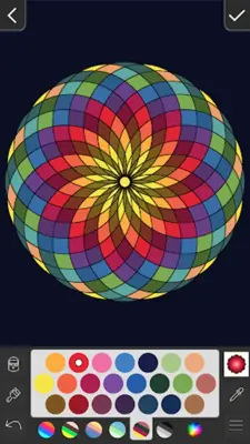 Coloring Mandalas android App screenshot 3